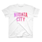 JIMOTO Wear Local Japanの新潟市 NIIGATA CITY スタンダードTシャツ