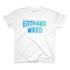 JIMOTOE Wear Local Japanの 江戸川区 EDOGAWA WARD スタンダードTシャツ