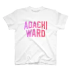 JIMOTO Wear Local Japanの足立区 ADACHI WARD スタンダードTシャツ