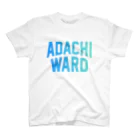 JIMOTOE Wear Local Japanの足立区 ADACHI WARD スタンダードTシャツ