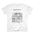 NEKO rtmentの第7回同窓会/NEKONOOKAO/16CATS スタンダードTシャツ