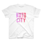 JIMOTO Wear Local Japanの江東市 KOTO CITY スタンダードTシャツ