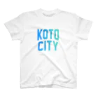 JIMOTO Wear Local Japanの江東市 KOTO CITY スタンダードTシャツ