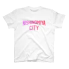 JIMOTO Wear Local Japanの西宮市 NISHINOMIYA CITY Regular Fit T-Shirt