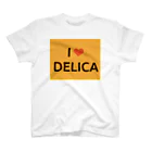 n3hide1982の〓栄町呉服店〓 I Love DELICA Tシャツ《オレンジ》 Regular Fit T-Shirt