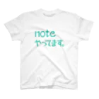 関​根​フ​ー​ズ​/​s​e​k​i​n​e​f​o​o​d​sのnoteやってます Regular Fit T-Shirt