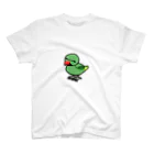 鳥屋/TORIYAのワカケホンセイインコ スタンダードTシャツ