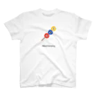 PaP➡︎Poco.a.Pocoのビリヤード団子。 スタンダードTシャツ