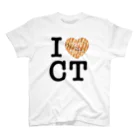 SHOP W　SUZURI店のI ♥ Cha Tora Tシャツ スタンダードTシャツ