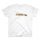 marumaru shopのfamilyTシャツ Regular Fit T-Shirt