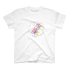 さやえんどう🫛の吹き出しくんa スタンダードTシャツ