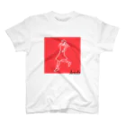 thinkのthink (red) スタンダードTシャツ