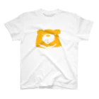 クマバチのYellow-with white edge スタンダードTシャツ