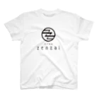 蒲生茶廊zenzaiの蒲生茶廊zenzaiロゴ スタンダードTシャツ