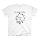 里音Designの【音楽理論】サークル・オブ・フィフス - Ver.02 スタンダードTシャツ