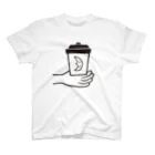 カフェ・キラクのよるコーヒーT2B スタンダードTシャツ