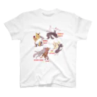 ☆弥＠怪我猫×2保護中のプロレスにゃんこ Regular Fit T-Shirt