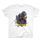 色音色のTシャツ屋さん ironeiro  T-shirt ShopのMagical Snail color ver. Regular Fit T-Shirt