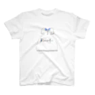 feee.co/フィー子(マーメイド)のロマンチックブルー スタンダードTシャツ