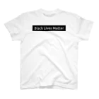 n3hide1982の〓栄町呉服店〓 Black Lives Matter Tシャツ《ブラック》 スタンダードTシャツ