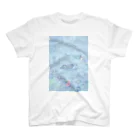 neco7tu(ねこなつ)の海 スタンダードTシャツ