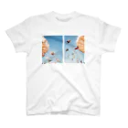 EndofNovemberの空中ブランコWhite（フィルム写真） スタンダードTシャツ