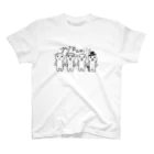 不思議な住人の謎のキャラクター Family Ver. Regular Fit T-Shirt