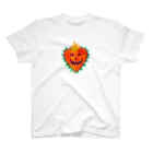 れなしやの🧡🎃Halloween heart pumpkin🎃🧡 Regular Fit T-Shirt