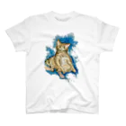 MARU-SHIP STUDIOのサビ猫〜「猫は猫」より〜 Regular Fit T-Shirt