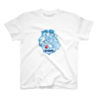 LUKE-OKAME-JPのドラゴン☆闘☆ブルー スタンダードTシャツ