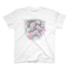 huroshikiの秋桜（青） Regular Fit T-Shirt