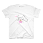 ねこのもふさんのねこのもふさん　ごはん中 スタンダードTシャツ