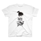 BowWorksのVector Whale 001 スタンダードTシャツ