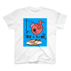 ぽにょんの海老をたべ鯛。 スタンダードTシャツ