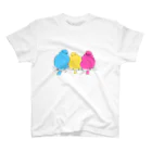 nestの三色鳥だんご スタンダードTシャツ