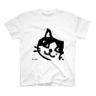 ネコノテシャ のナナメなネコシャのフクちゃん スタンダードTシャツ