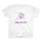 あみKENのSave the cats1 スタンダードTシャツ