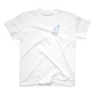 まめるりはことりのおしゃまなマメルリハのるりちゃん【まめるりはことり】 Regular Fit T-Shirt