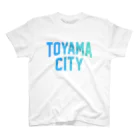 JIMOTO Wear Local Japanの 富山市 TOYAMA CITY Regular Fit T-Shirt