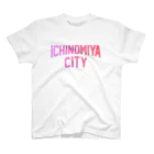 JIMOTO Wear Local Japanの一宮市 ICHINOMIYA CITY スタンダードTシャツ