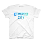 JIMOTO Wear Local Japanの一宮市 ICHINOMIYA CITY スタンダードTシャツ