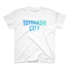 JIMOTO Wear Local Japanの豊橋市 TOYOHASHI CITY スタンダードTシャツ