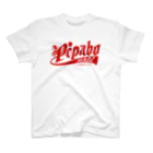 PEPABO HEADZのPEPABO HEADZ Red Logo Regular Fit T-Shirt