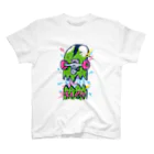 SAABOのBroken deck face スタンダードTシャツ