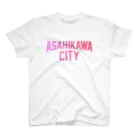 JIMOTOE Wear Local Japanの旭川市 ASAHIKAWA CITY スタンダードTシャツ