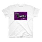 くまお画伯オンラインショップくまお堂の【白田亜利紗コラボ】Spectre Leopard Purple スタンダードTシャツ