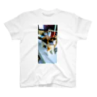 銀の三毛猫。1 Regular Fit T-Shirt