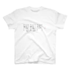 otonakokugoの学習性無力感の実験_国語セミナーロゴ付き スタンダードTシャツ