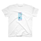 shidaの青つり革 スタンダードTシャツ