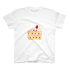 たべもの屋さんのいちごショートケーキちゃん Regular Fit T-Shirt